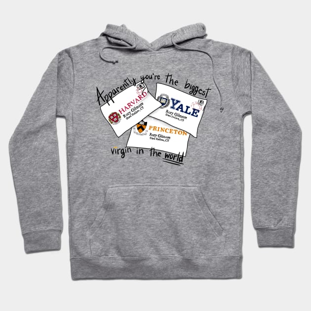 Acceptance Letters Hoodie by Paint Covered